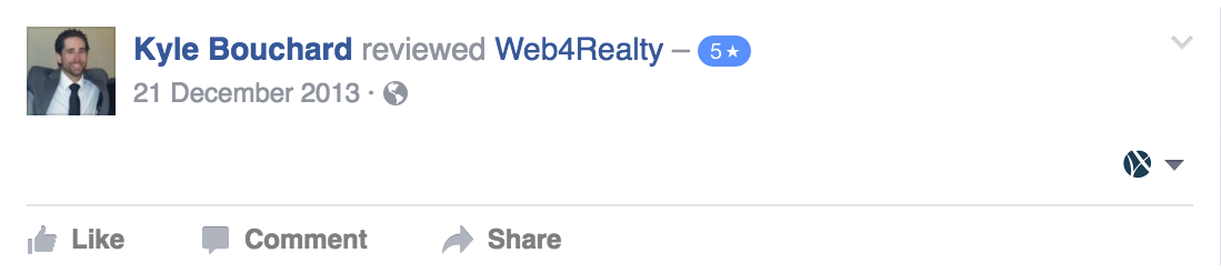 Web4Realty Facebook Review 30